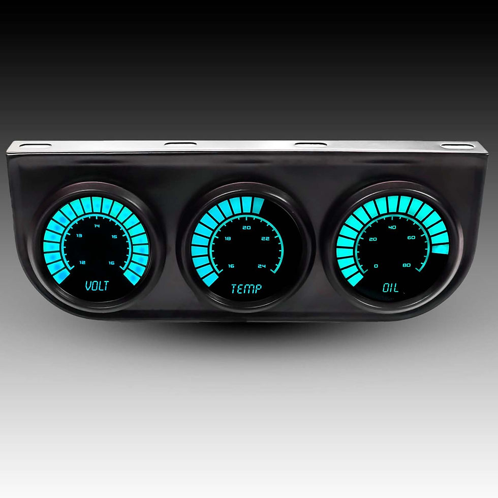 Thumbnail: 3-Gauge LED Bargraph B9333