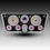 Thumbnail: 1967–1972 Chevy Truck Analog Black Aurora Edition Gauge Panel