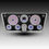 Thumbnail: 1967–1972 Chevy Truck Analog Black Aurora Edition Gauge Panel