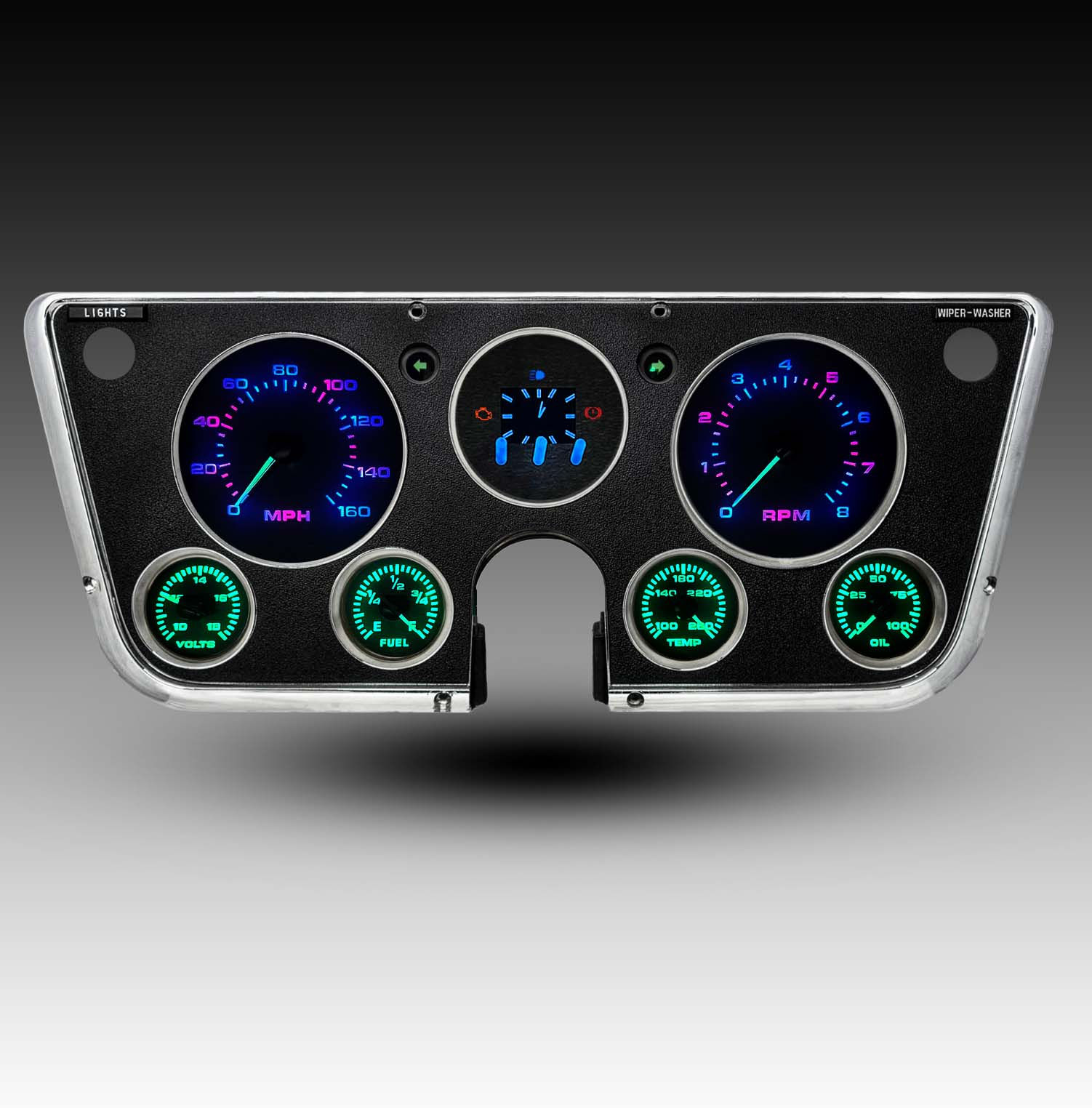1967–1972 Chevy Truck Analog Aurora Edition Gauge Panel