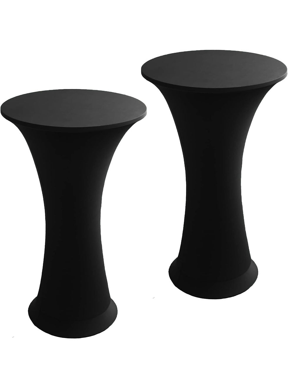 Thumbnail: 2 pcs Round Bar & Pub Table with Cover