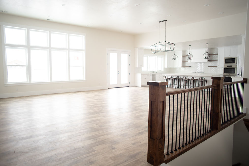 open floor plan