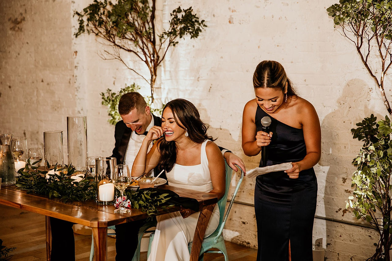 Wedding maid of honor speech