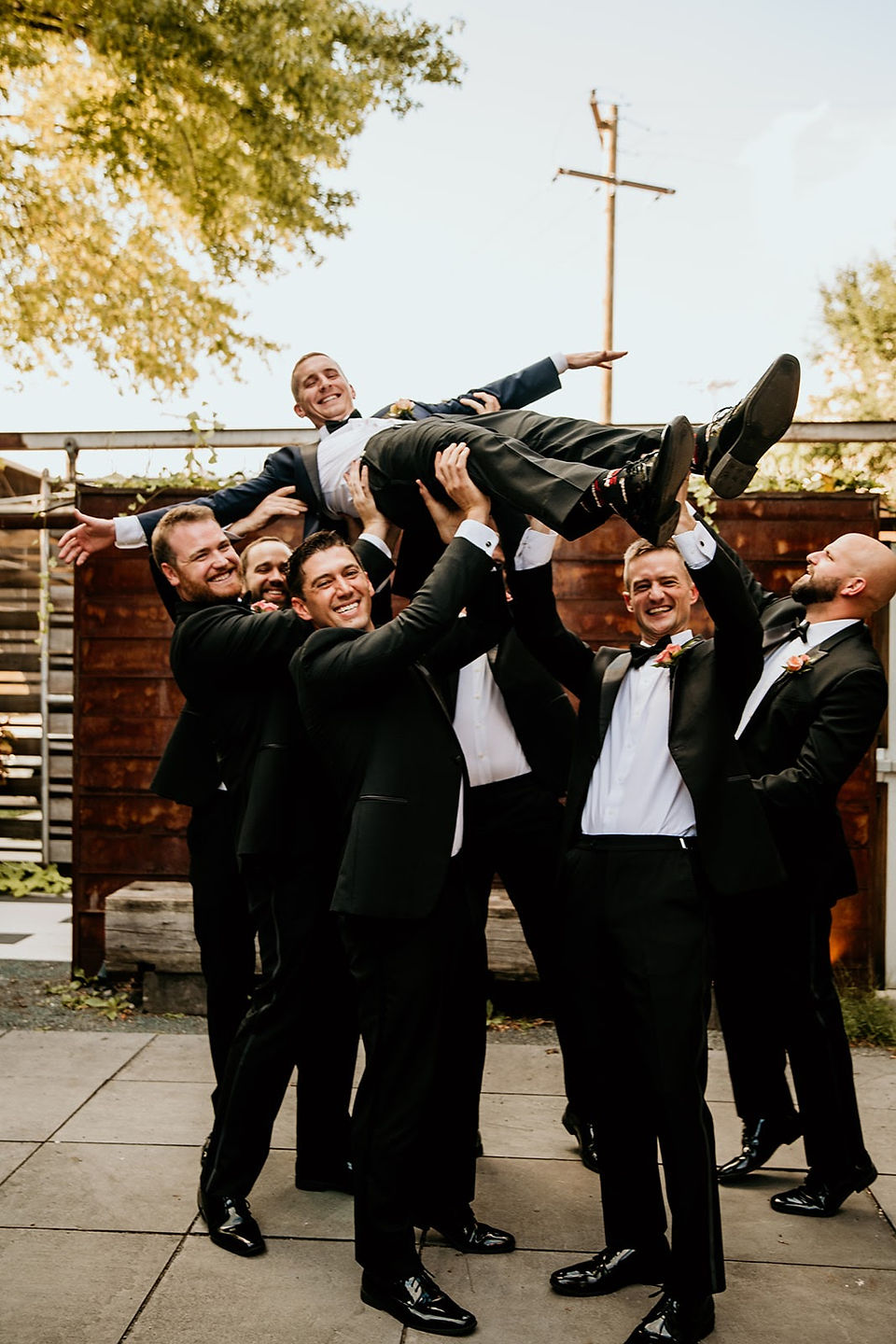 Groomsmen in Wicker Park