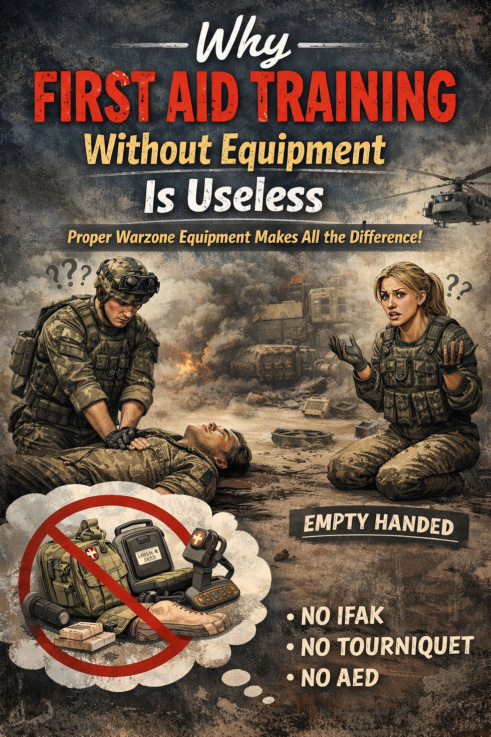 Why First Aid Training Without Equipment Is Useless.