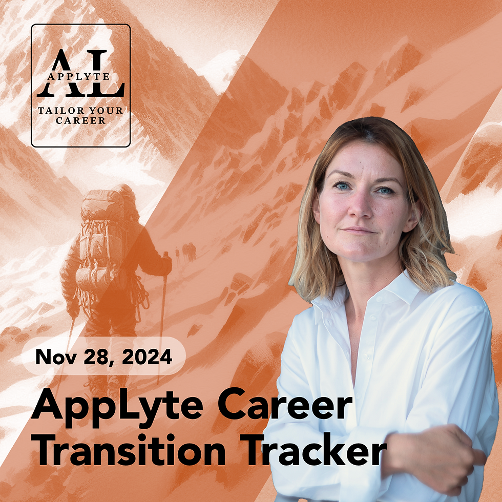 AppLyte Career Transition Tracker