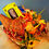 Thumbnail: Thanksgiving Cornucopia Gourmet Basket