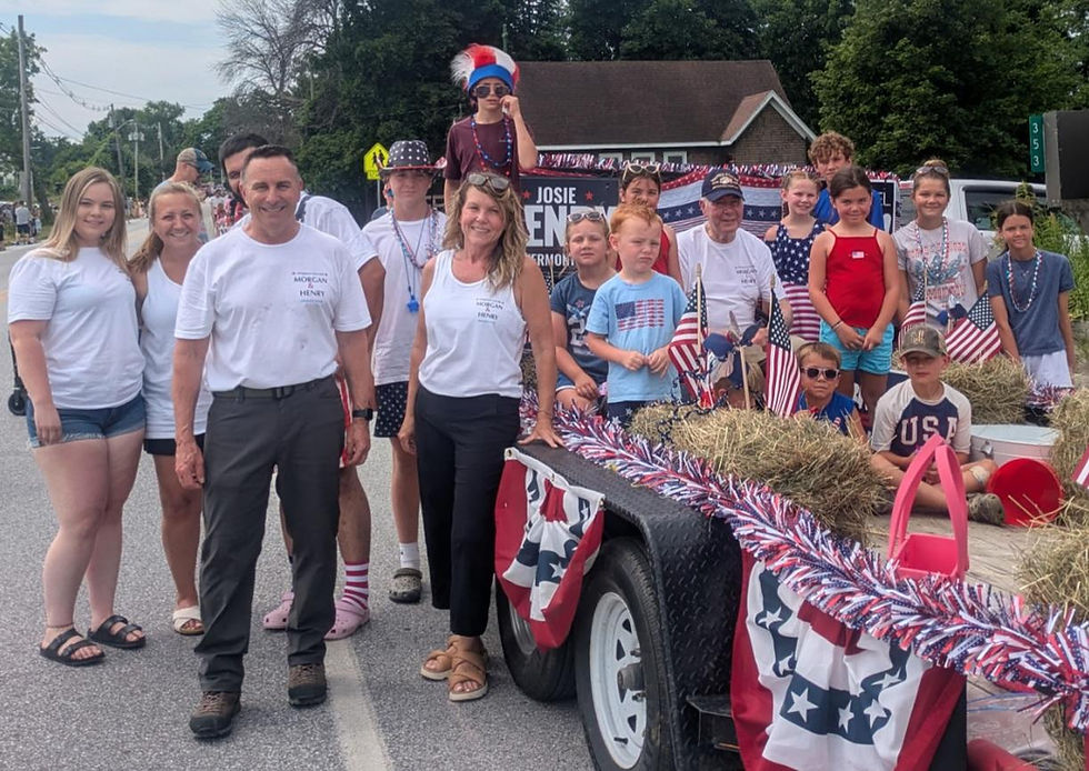Morgan and Henry Celebrate Independence Day
