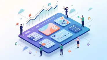 Dashboard de SaaS com nove blocos de estratégia reduzindo churn e aumento de receita