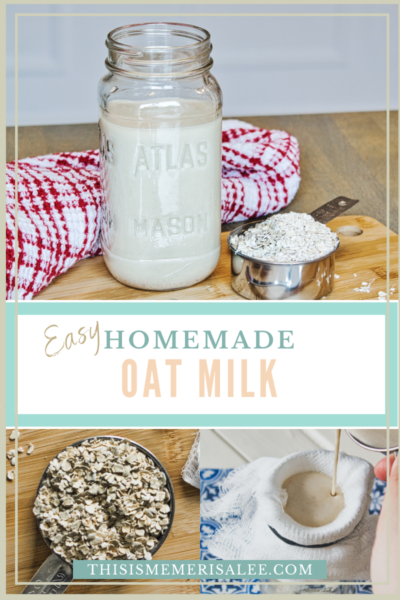 Easy homemade oat milk recipe