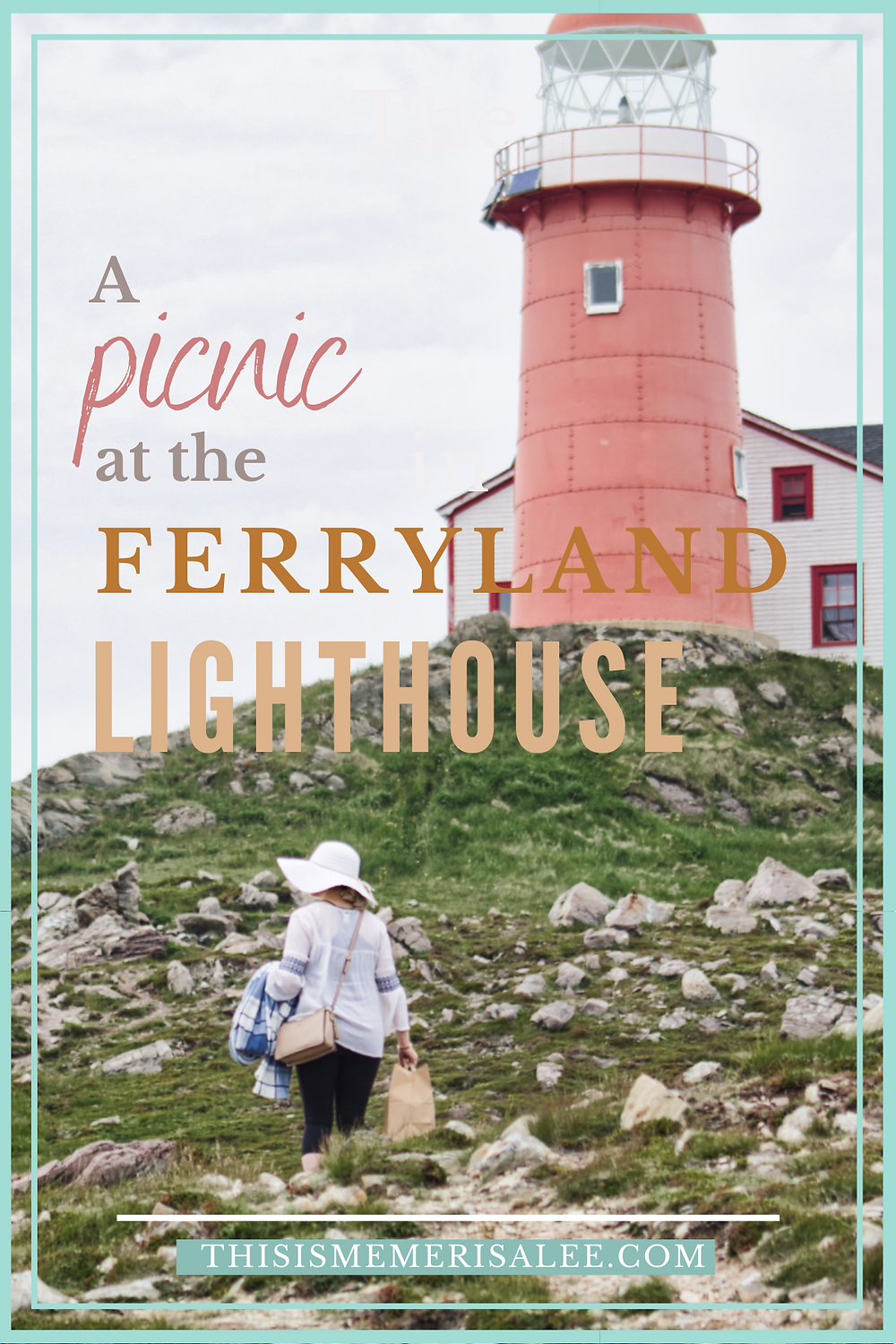 Ferryland Lighthouse in Ferryland, Newfoundland and Labrador, Canada
