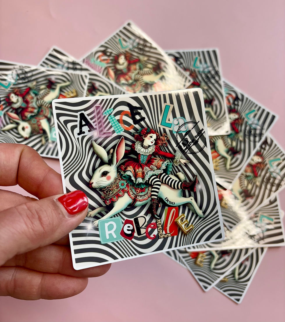 Miniature : Colle-moi un peu de toi – Stickers artistiques Fairy Kitsch Bohème – Édition lim