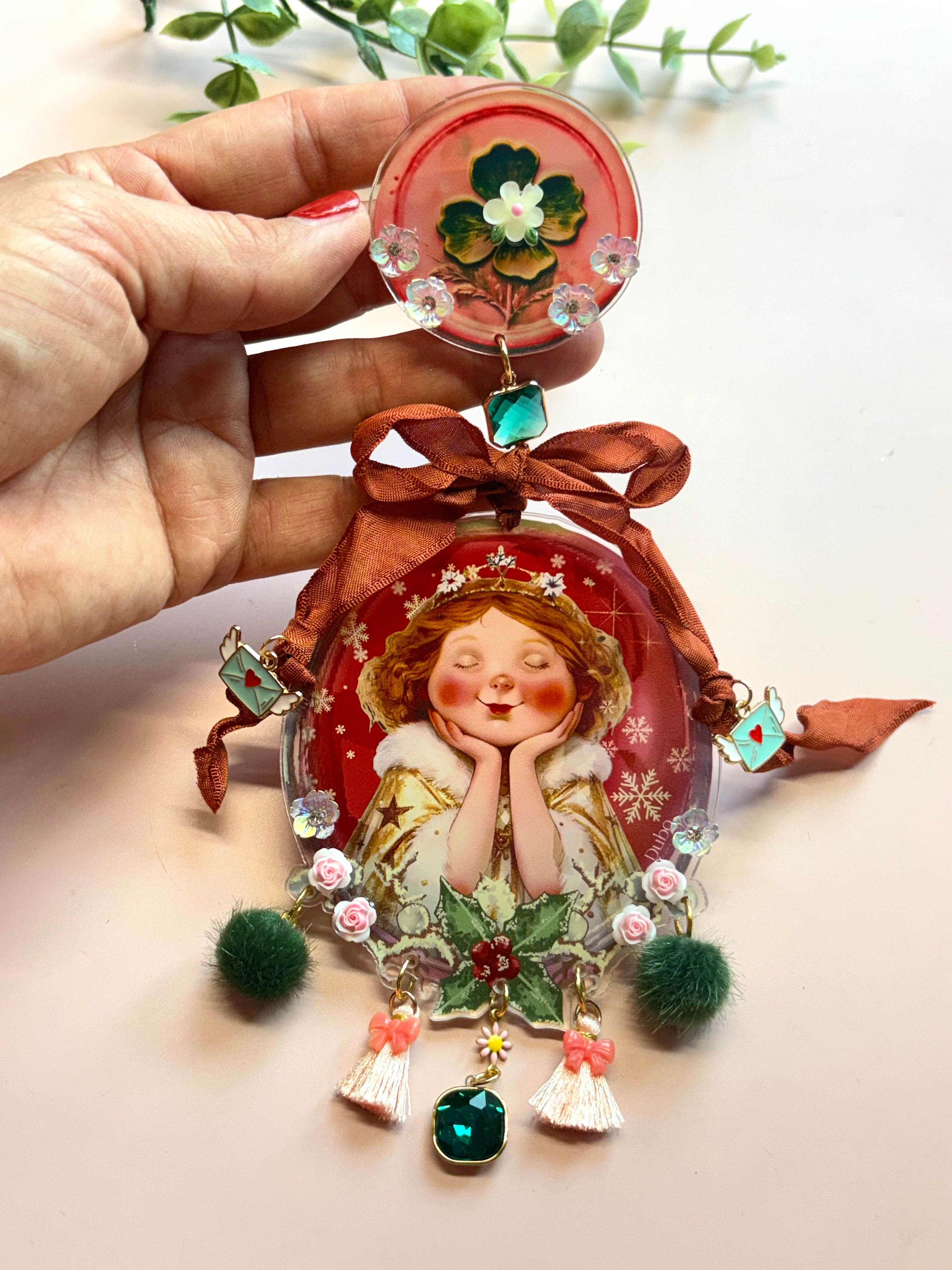 Broche XXL Fairy Kitsch Make a Wish – Bijou statement poétique unique