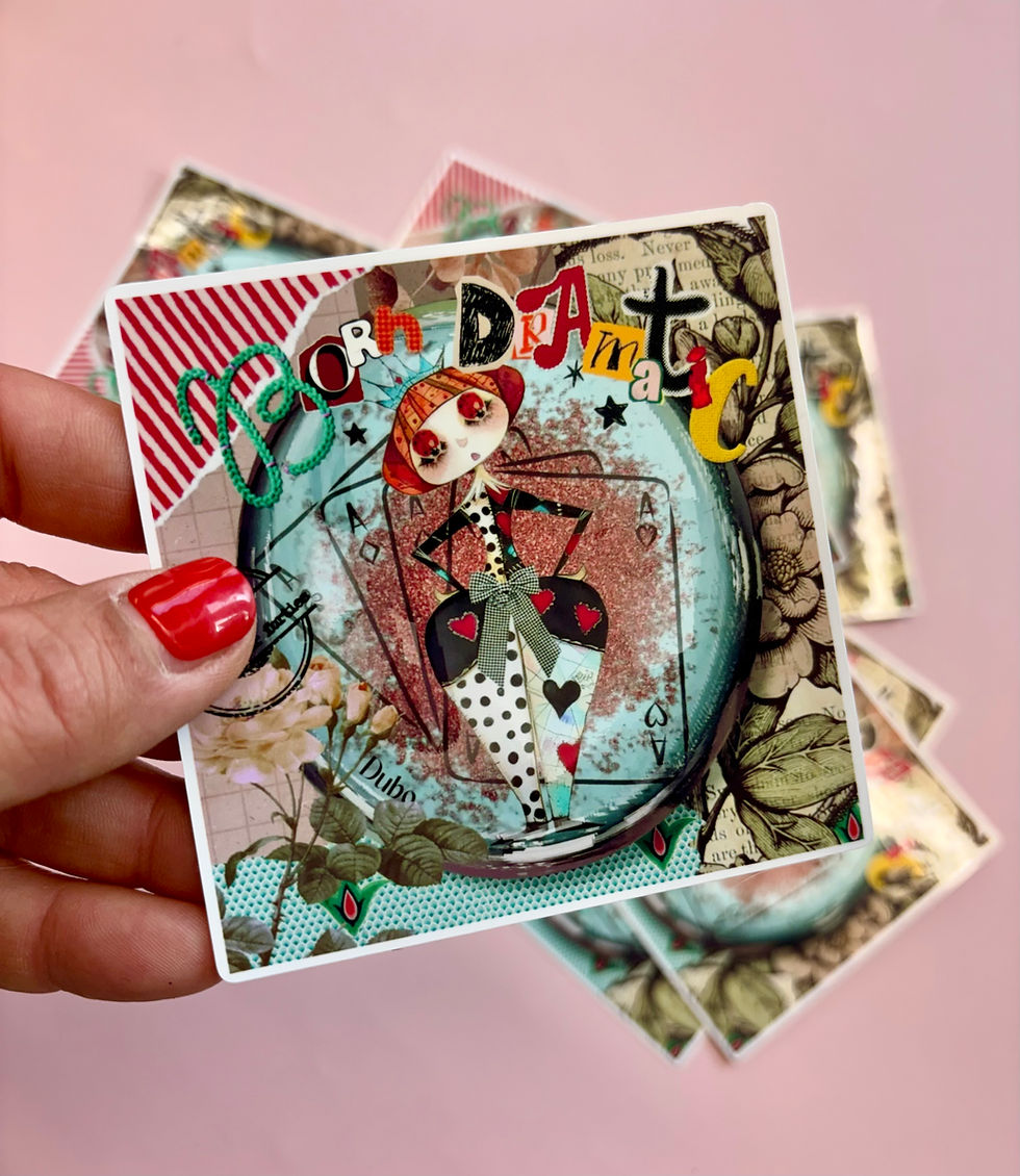 Miniature : Colle-moi un peu de toi – Stickers artistiques Fairy Kitsch Bohème – Édition lim