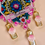 Miniature : Broche XXL bohème féerique « Attrap’rêves » avec madone