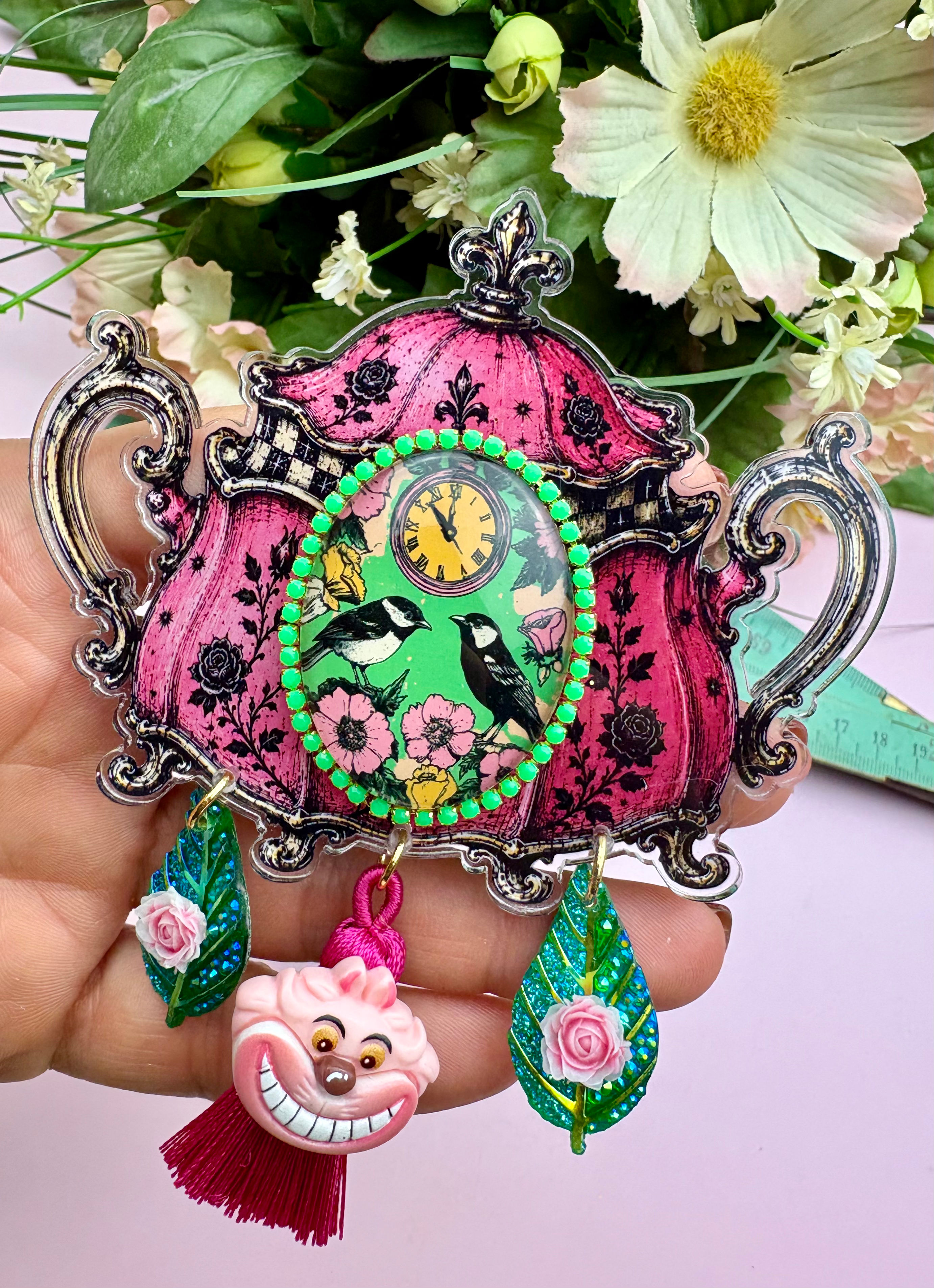 ‼️RÉSERVÉE ‼️ Broche XL “Le temps d’un sourire”
