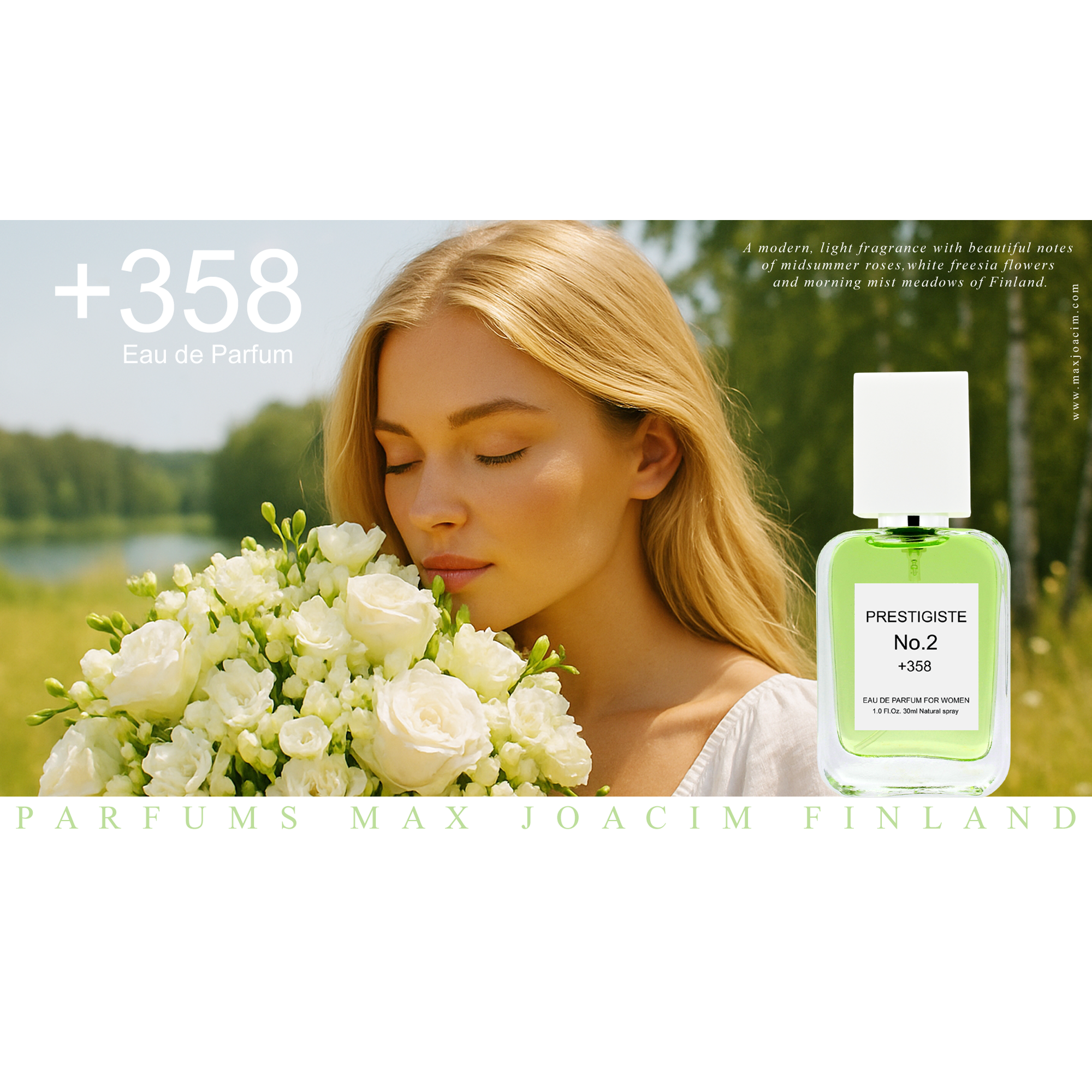 +358 Eau de Parfum / Tuoksuyliherkkien suosikki!
