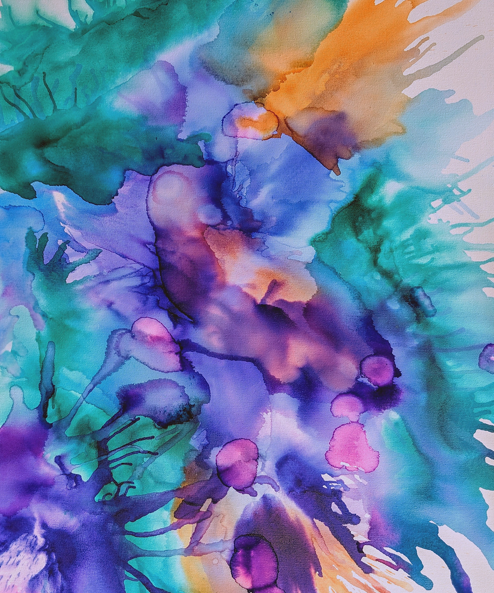 Alcohol Ink & Collage Workshop with Melissa DaSilva
