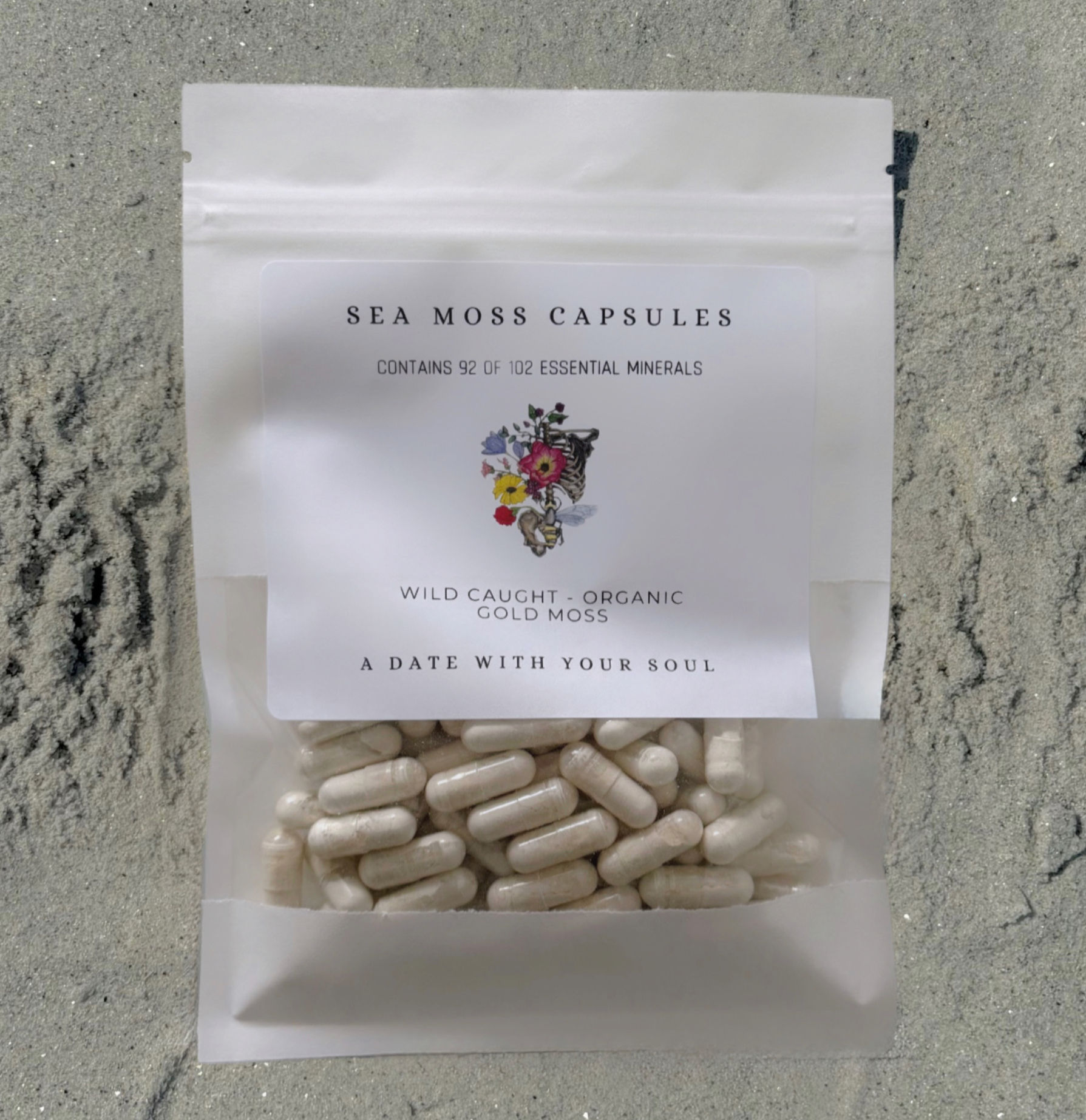 Golden Sea Moss Capsuls