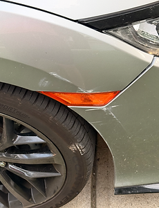 Scratched Civic Paint