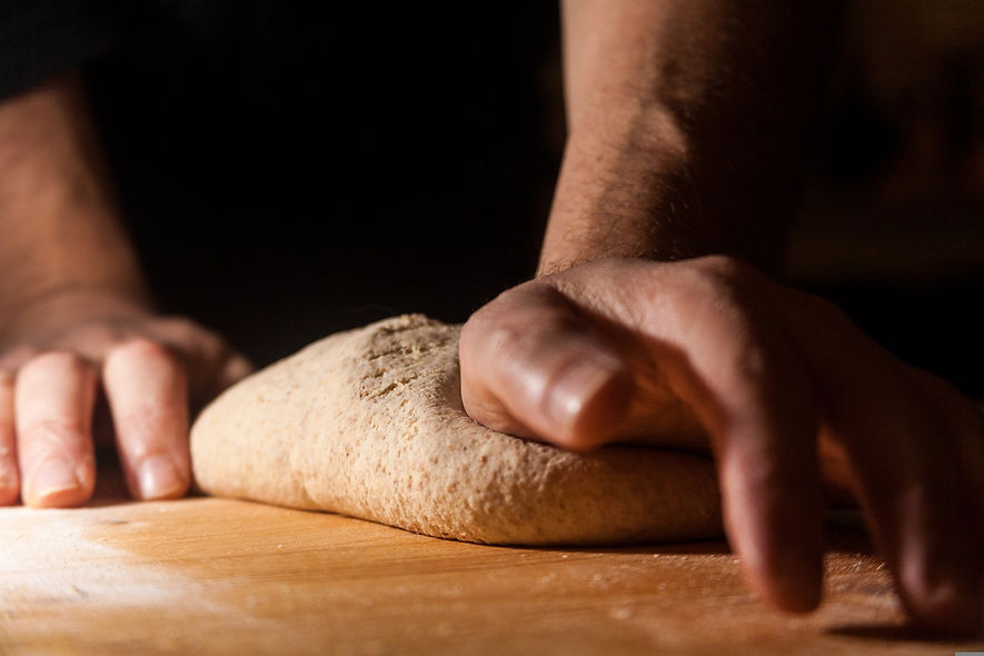 Massa pão integral
