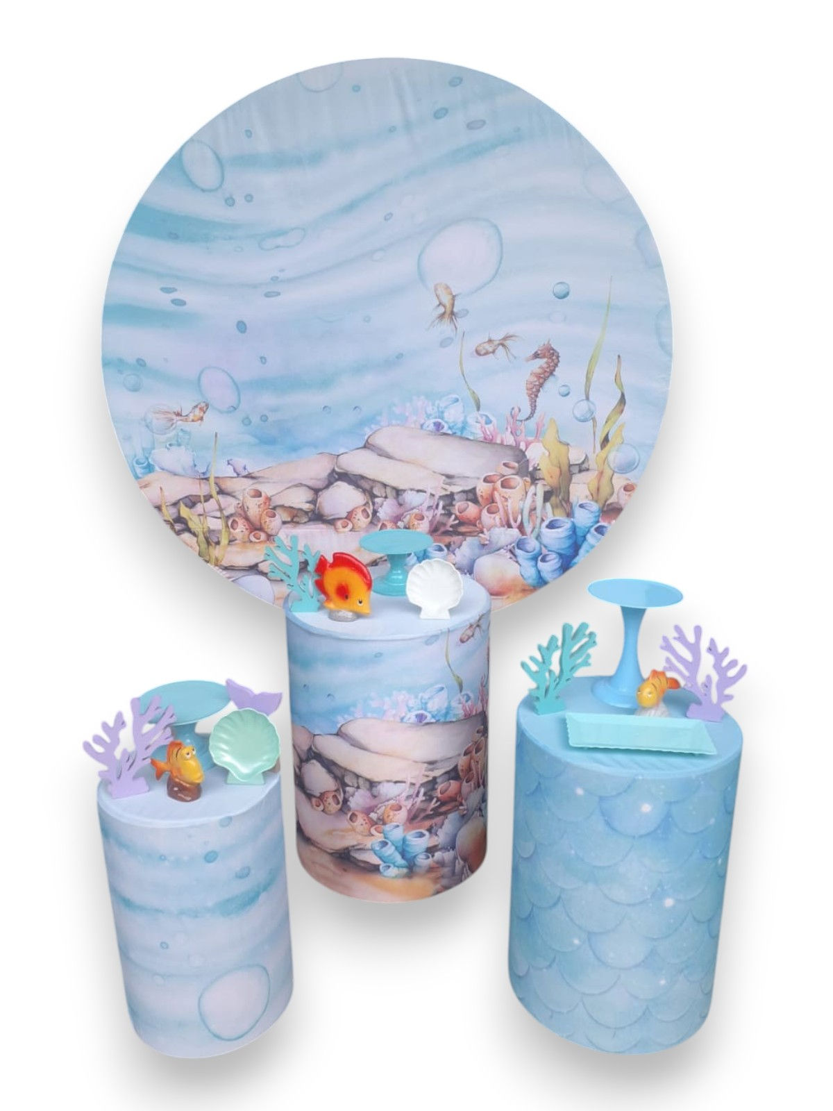 Kit 5 - Fundo do mar