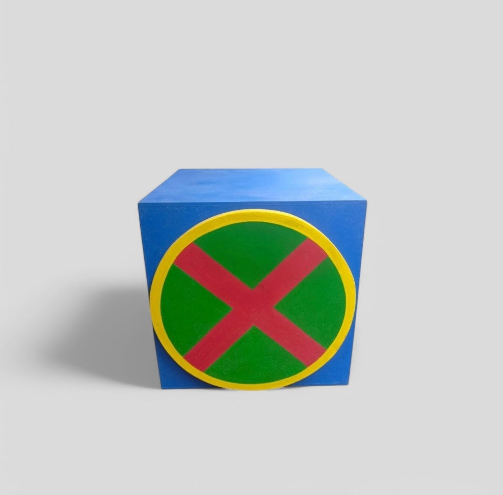 Cubo Personalizado Temático - X-Men - 20 cm Comp