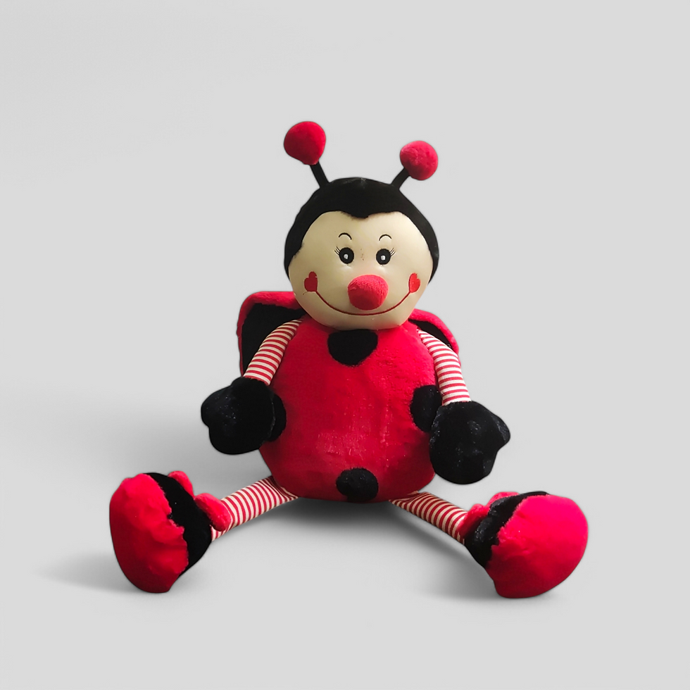 Joaninha Pelúcia - 56 cm Comprimento