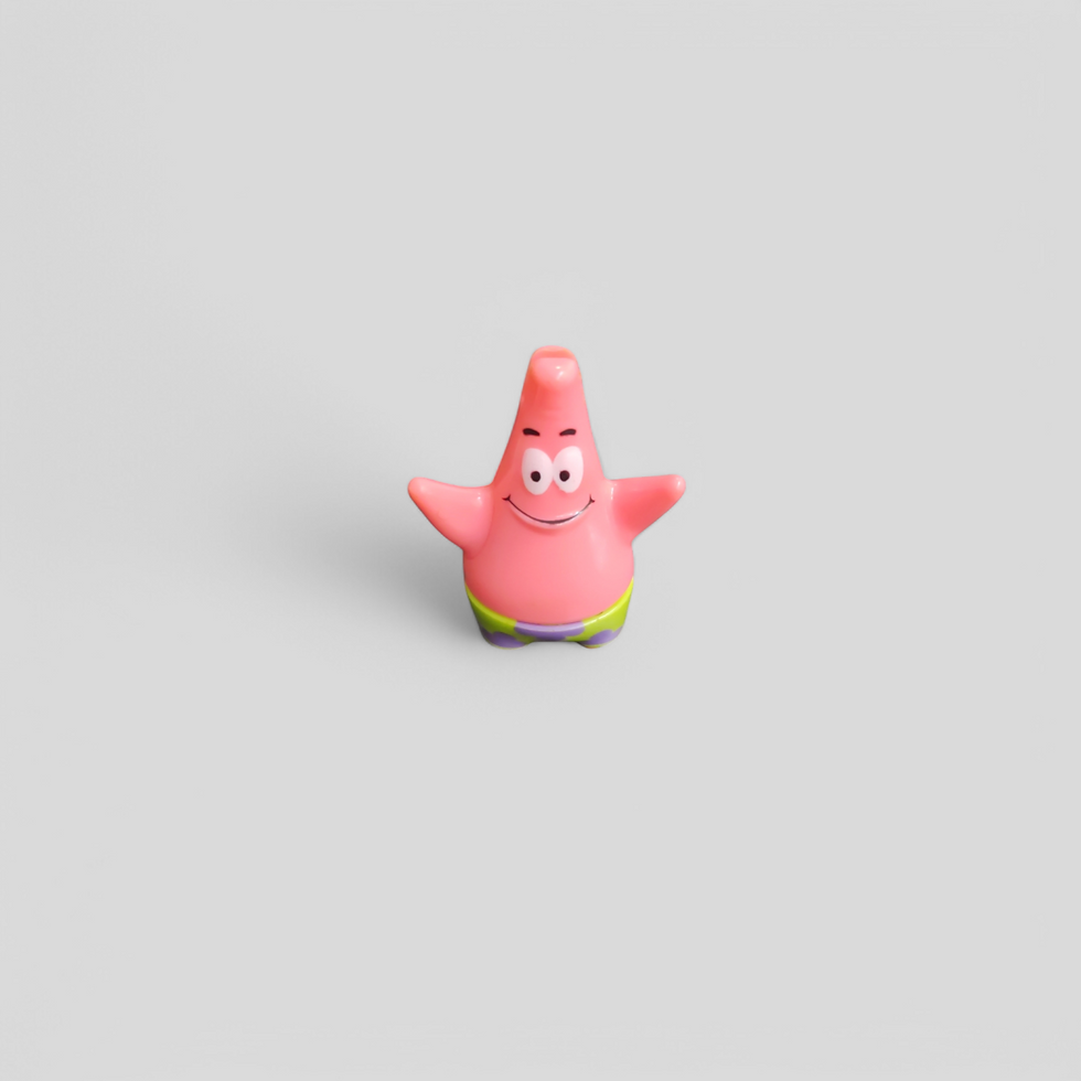 Patrick Mini (Bob Esponja) - 4 cm Comprimento
