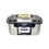 Thumbnail: Glasslock ChefTopf Stainless Steel Food Storage Container Handy Rect. 3460ml
