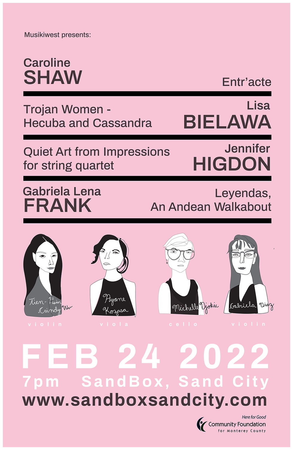 Musikiwest Presents: Les Femmes