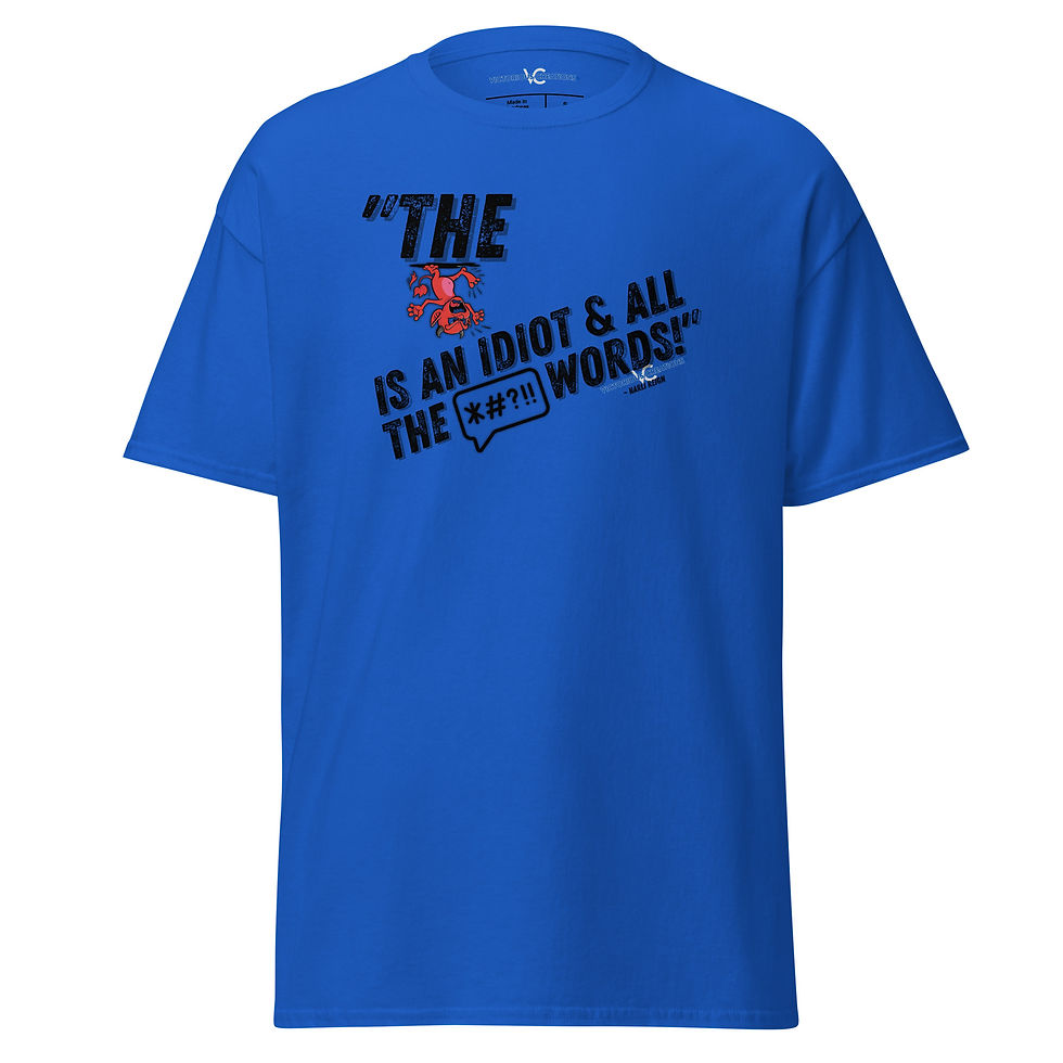 Miniatura: "Idiot devil" (Dark Font) Unisex classic tee copy