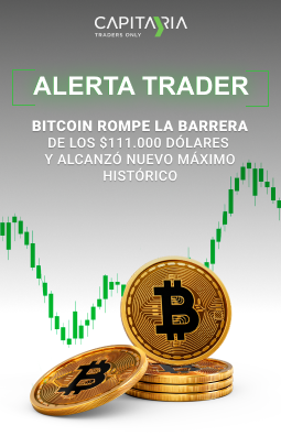 Bitcoin rompe la barrera de los $111.000 dólares y alcanza nuevo máximo histórico Bitcoin rompe la barrera de los $111.000 dólares y alcanza nuevo máximo histórico