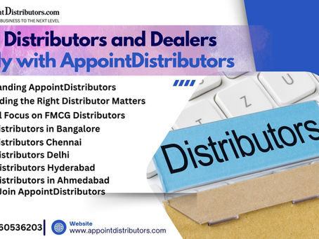 Find Distributors and Dealers Easily with AppointDistributors