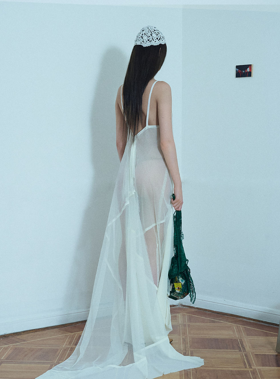 Miniatura: Ivory Mesh Dress