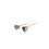 Thumbnail: Copper and brass wooden earrings
