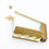 Thumbnail: SinniS wood and brass bracelet