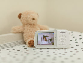 The Peaceful Sleep Company Baby Night wakes baby monitor with teddy