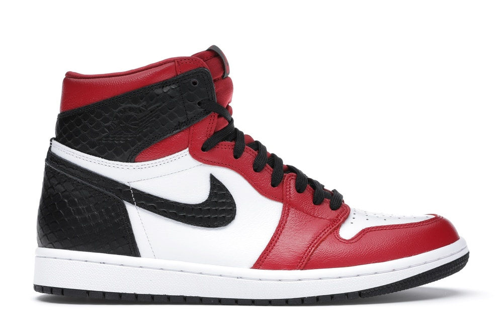 Jordan 1 Retro High Satin Snake Chicago (Womens)