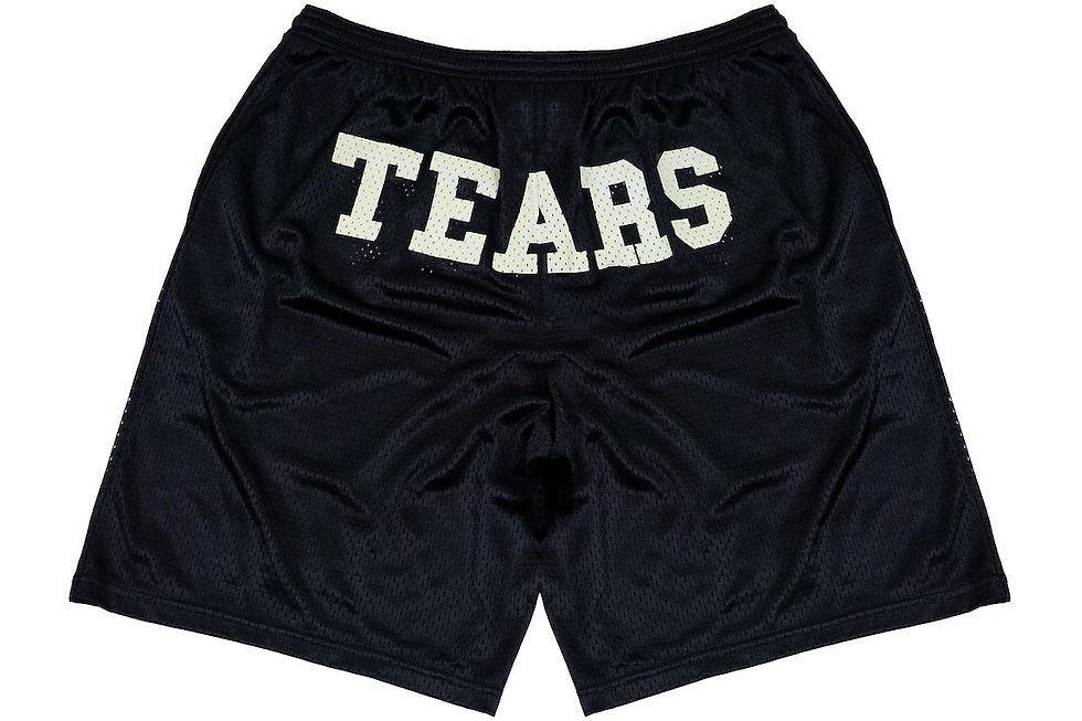 Denim Tears Pyrex Tears Shorts Black | Steel City Sole
