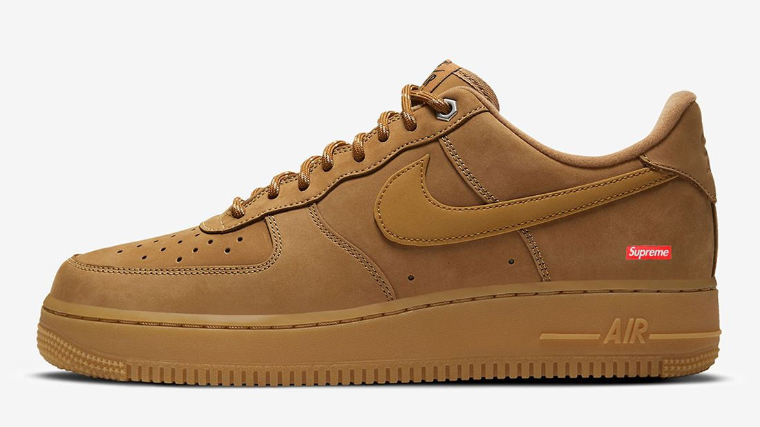 Nike Air Force 1 Low SP Supreme -Wheat