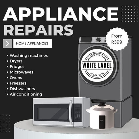 White Label Appliances repairs.