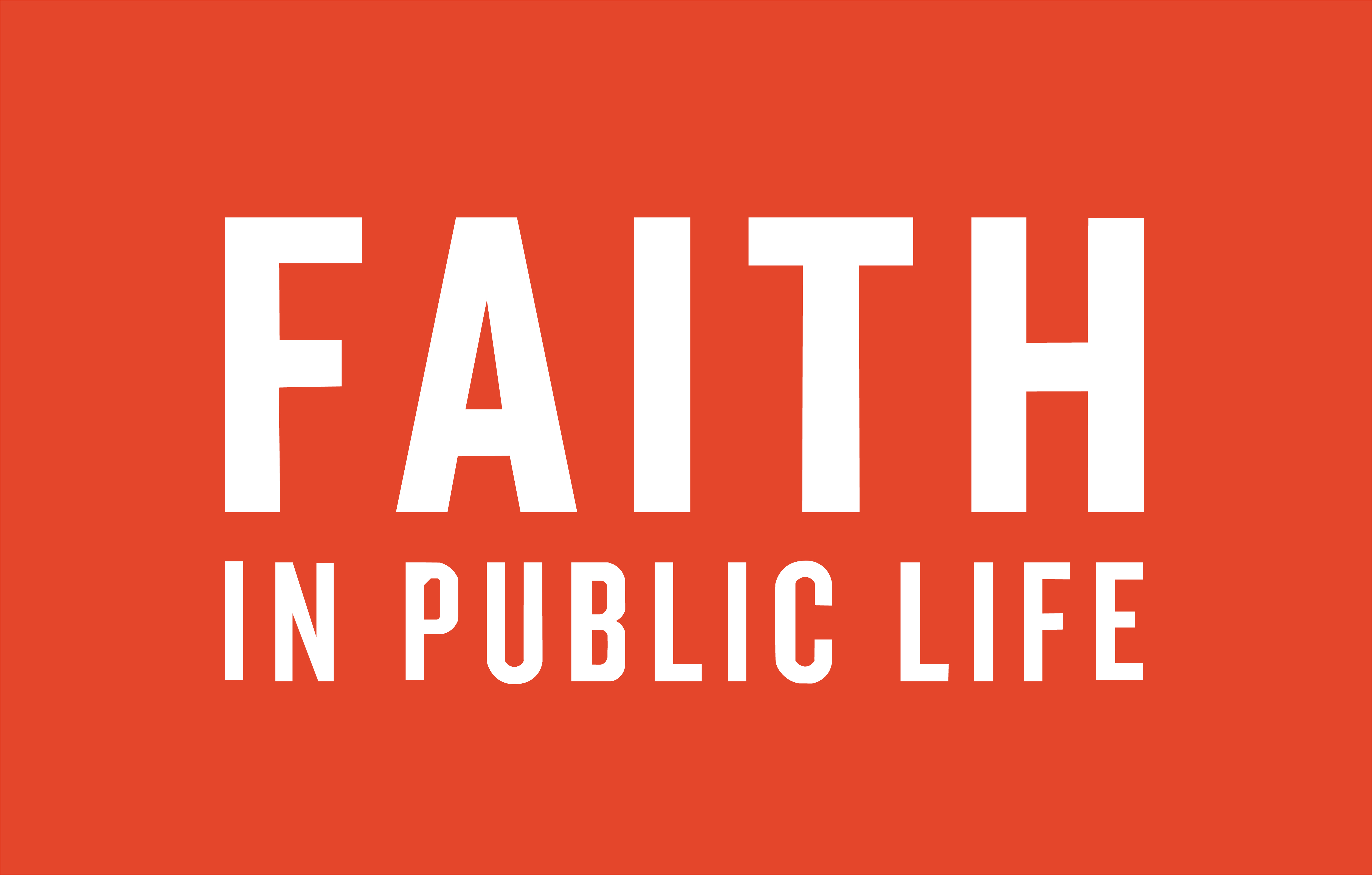 faith in public life about