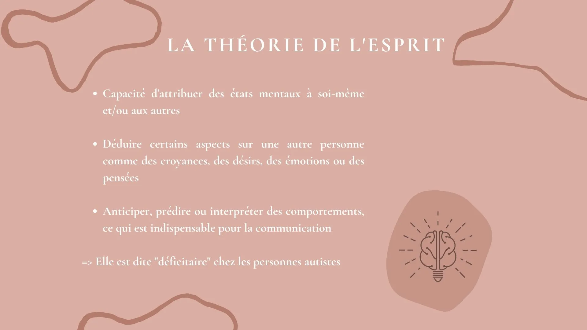 L'autisme et le langage