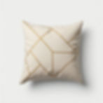 Geometric Stitch Cushion