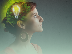 Representaciones visuales del subconsciente y el inconsciente como capas ocultas de la mente que influyen en tus emociones, creencias y comportamientos cotidianos.