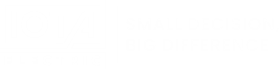 Iota Electric Small Decision Big Difference