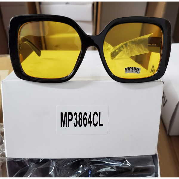 Thumbnail: LARGE RETRO COLOR LENS SUNGLASSES