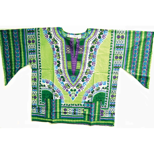 DASHIKI BELL SLEEVE SHIRT SIZE SMALL ONLY