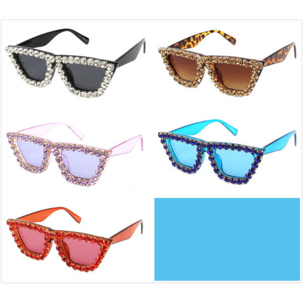 Thumbnail: RHINESTONE LINED SUNGLASSES